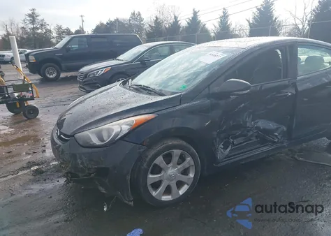 2012 Hyundai Elantra Limited (Ulsan Plant) z USA, uszkodzony, nr VIN KMHDH4AE2CU171417